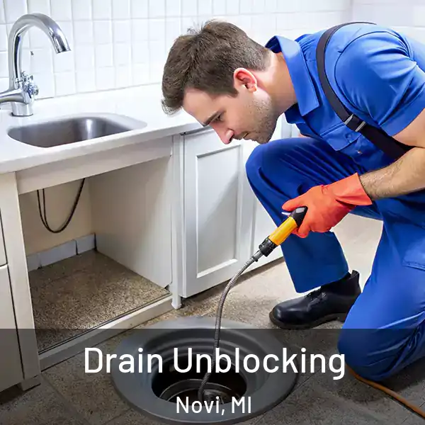  Drain Unblocking Novi, MI