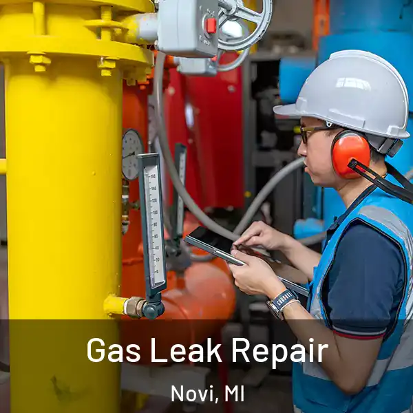  Gas Leak Repair Novi, MI