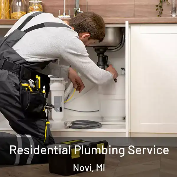  Residential Plumbing Service Novi, MI