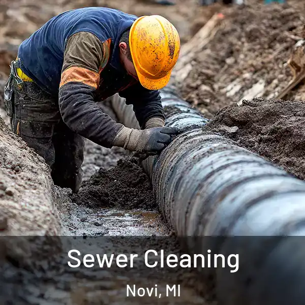  Sewer Cleaning Novi, MI