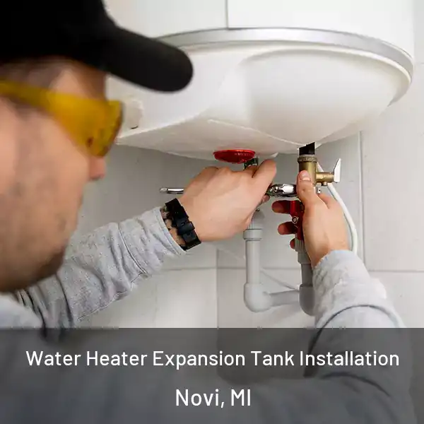  Water Heater Expansion Tank Installation Novi, MI